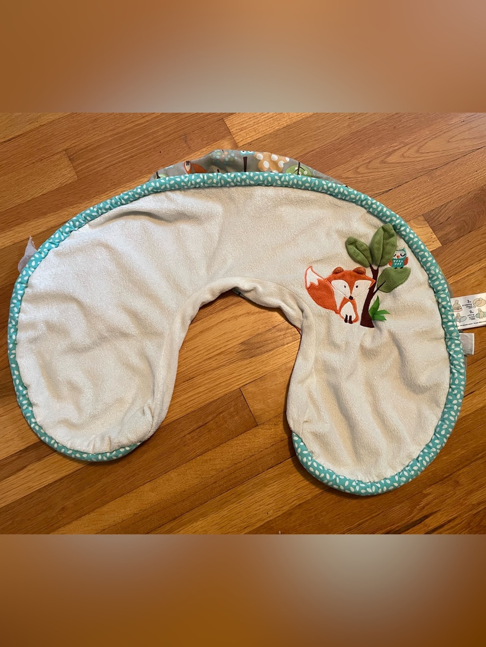 Boppy Cover with Fox Applique